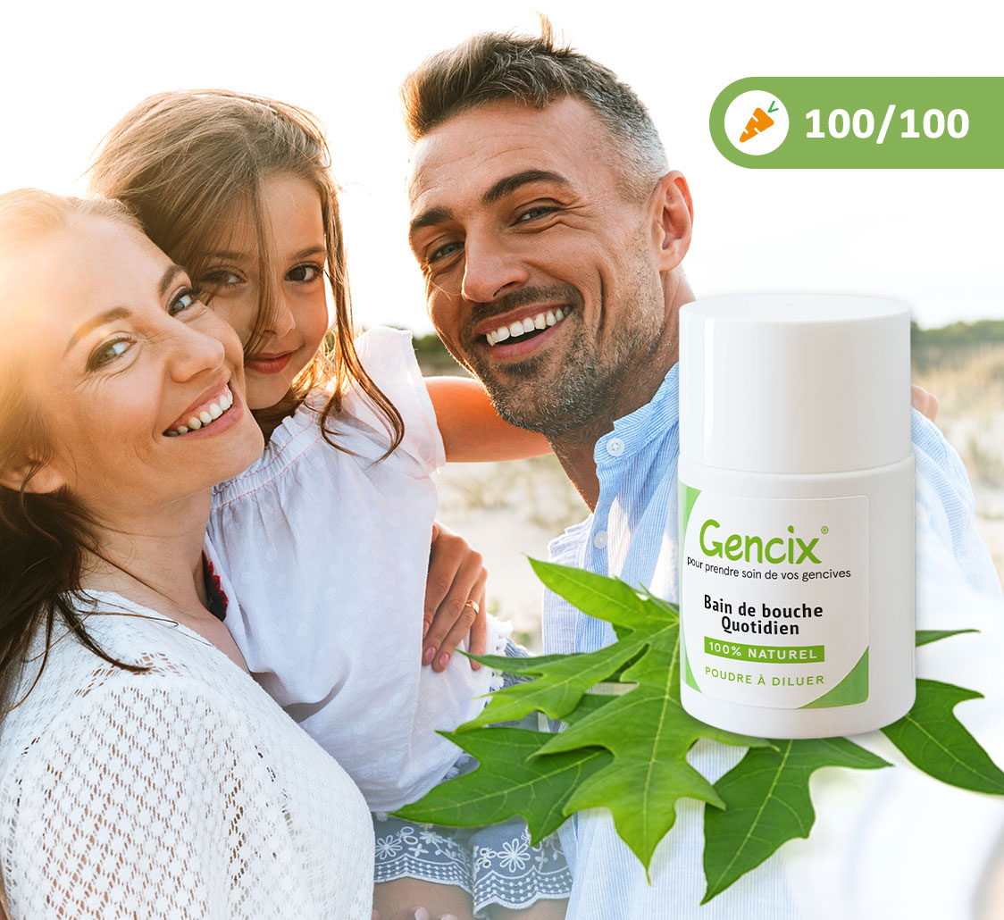Gencix®, bain de bouche naturel à usage quotidien